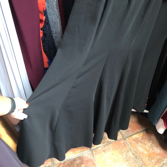 Dessy Collection 3014 Black Lace Top Gown 🤩 R1 - Picture 14 of 17